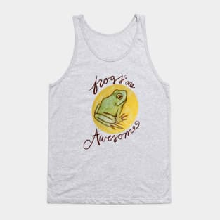 Frogs are awesome Tank Top